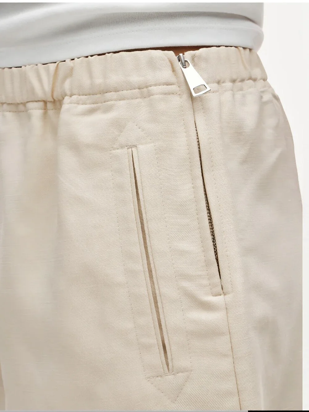 J. Crew Beige Bermuda Shorts